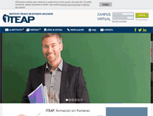 Tablet Screenshot of iteap.com